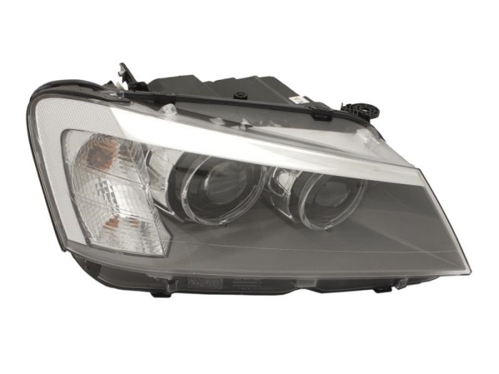 Far Bmw X3 (F25), 11.2010-04.2014, partea Dreapta, xenon; cu lumina timp de zi tip LED; D1S+PY21W; electric; fara bec descarcare; fara ballast; cu mo