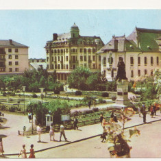 Carte Postala veche Romania - Craiova,Piata A.I. Cuza circulata