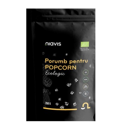 Porumb pentru Popcorn Ecologic 250 grame Niavis foto