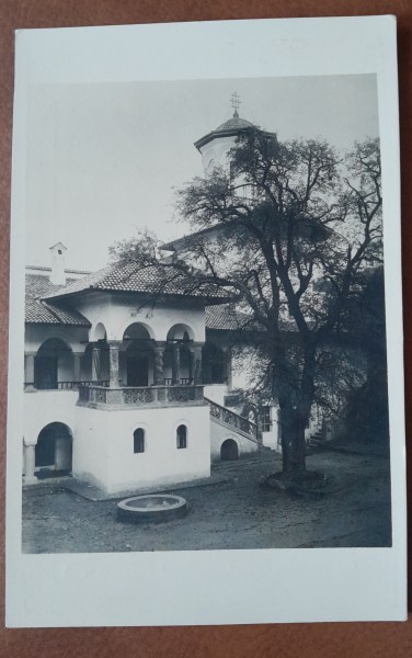 Carte postala, necirculata, Manastirea Horezu Foisorul lui Dionisie