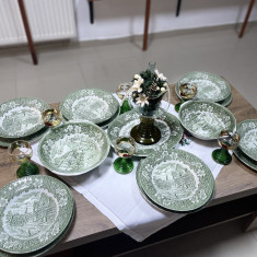 Set superb porțelan englezesc Royal Tudor Ware