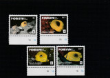 Penrhyn 2017-WWF,Fauna,Pesti,serie 4 valori,margine-jos,MNH,Mi.825-828, Nestampilat