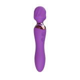 Vibrator din silicon JustZEN NX-128 dubla folosire punctul G si clitoris 12 moduri de vibratii reincarcabil USB silentios si rezistent joc indelungat