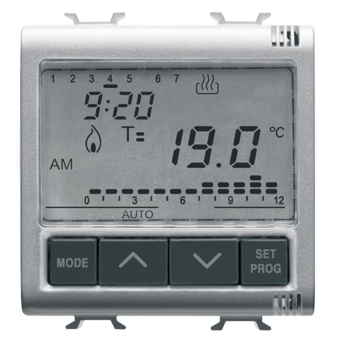 Cronotermostat zilnic saptamanal 2M Gewiss Chorus titan GW14703