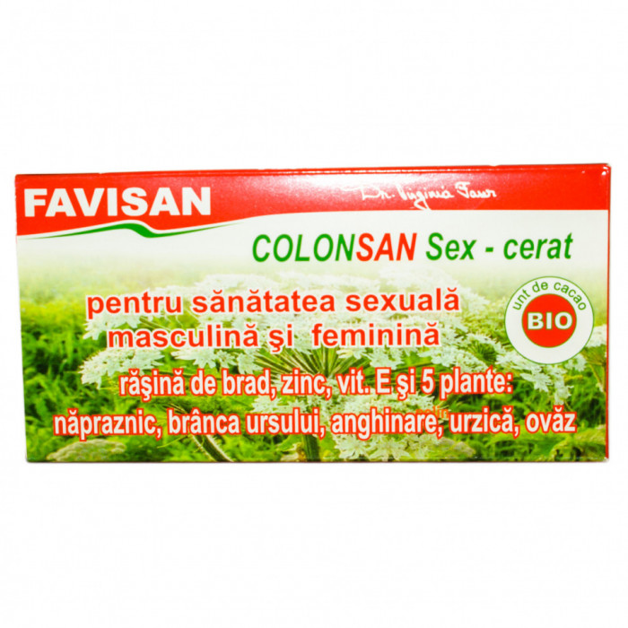 COLONSAN SEX-CERAT SUPOZITOARE (10x1.9) 19g FAVISAN