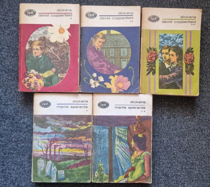 DAVID COPPERFIELD + MARILE SPERANTE - Dickens (5 vol)