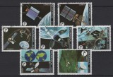 Nicaragua 1981 - Seria Completă &bdquo;Telecomunicații prin Satelit / Organizația INTELSAT și Sateliți Orbitali&rdquo; 7 Valori Ștampilat - Cod: -SW13