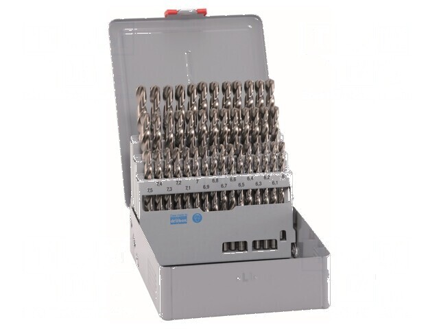 Set de burghie metalice rapide cu cobalt 6-10mm