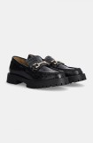 Answear Lab mocasini femei, culoarea negru, cu toc plat