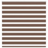 vidaXL Jaluzea tip zebra maro lățime țesătură 145,9 cm poliester 4014323