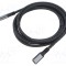 Cablu USB C LOGILINK 3.2 Gen 2 2m negru aurit