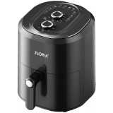 Friteuza cu aer cald Floria, putere 1360 W, capacitate 6 Litri, temperatura reglabila, Negru