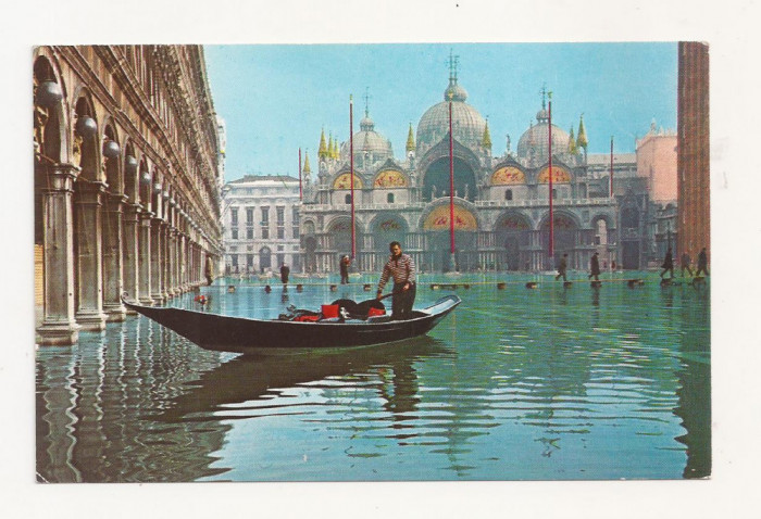 FA5 - Carte Postala - ITALIA - Venetia, Piazza San Marco , necirculata