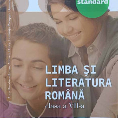 LIMBA SI LITERATURA ROMANA. STANDART, CLASA A VII-A-ANCA DAVIDOIU-ROMAN, MIHAELA DOBOS, LUMINITA PARAIPAN, DUMIT