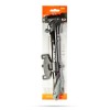 Pompa Bicicleta Manuala Bidirectionala 60 PSI, Compacta, MTB/Strada, Negru