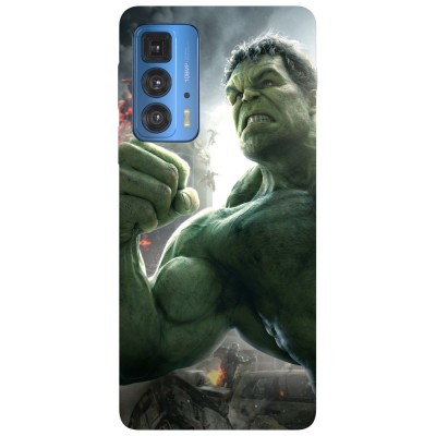 Husa compatibila cu Motorola Edge 20 Lite model Hulk smash, Silicon, TPU, Viceversa foto