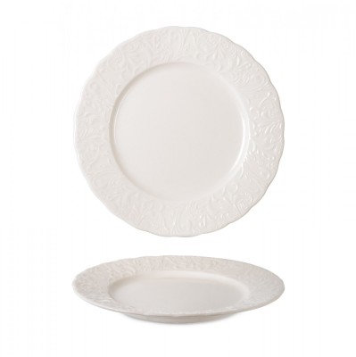Rinart Farfurie pentru cină - Pera - Porţelan - 25 cm - set de 6 foto