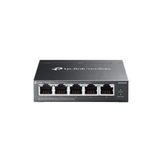 SWITCH TP-LINK Omada easy managed, 5 porturi Gigabit (4 porturi POE+ buget total 65W), carcasa metalica &amp;quot;ES205GP&amp;quot; (timbru verde 2 lei) foto