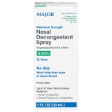 Spray Nazal, Major Pharma, Nasal Decongestant Spray, cu HCI 0.05, Reduce Congestia Nazala, 30ml
