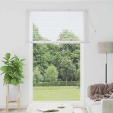 Jaluzea pentru Fereastră cu perdele Altele Manual Alb 150 x 220 cm Aluminiu