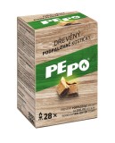 Aprinzator din lemn PE-PO, 28 buc, pentru gratar, semineu, sobe si cuptoare