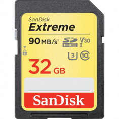 Card Memorie Extreme SDHC Card 32GB 90MB/s V30 UHS-I U3 foto