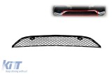 Grila centrala potrivita pentru bara de protectie frontala A Design a Mercedes GLE Coupe C292 2015-2019 Performance AutoTuning