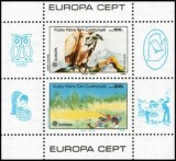 Cipru Turcesc 1986 - Europa, vultur, bloc neuzat