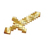 Sabie Minecraft Sword din plastic, auriu