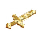 Sabie Minecraft Sword din plastic, auriu