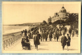 AD 658 C. P. VECHE -COASTA DE AZUR -NICE -PROMENADE DES ANGLAIS -FRANTA, Circulata, Printata