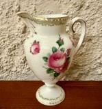 CARAFA/ CANA DIN PORTELAN FIN- MARCAJ CR.S. SILEZIA H13,5CM