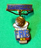 Insigna sport-baschet - Federatia de Baschet din ROMANIA (Categoria a-III-a)