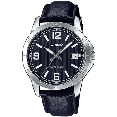 Ceas Barbatesc CASIO cu cadran negru MTP-V004L-1BUDF DI foto