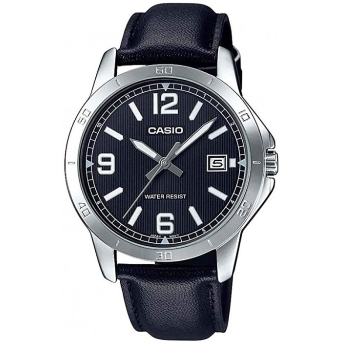 Ceas Barbatesc CASIO cu cadran negru MTP-V004L-1BUDF DI