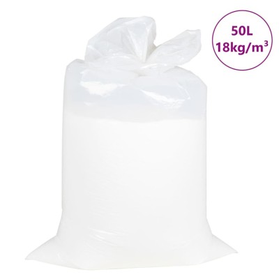 Umplere cu sacul de fasole, EPS 50 L, alb, 18 kg/m&amp;sup3; foto