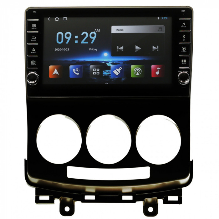 Navigatie Mazda 5 2004-2010 AUTONAV Android GPS Dedicata, Model PRO Memorie 64GB Stocare, 4GB DDR3 RAM, Butoane Laterale Si Regulator Volum, Display 8