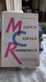 MUZICA CORALA ROMANEASCA - DORU POPOVICI (cu dedicatie de la autor pentru Familia Petru Vintila)