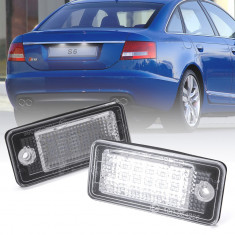 Lampi led numar inmatriculare dedicate Audi A3 / B6 – B7 / C6 / D3 / Q7