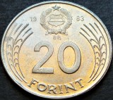 Moneda 20 FORINTI - UNGARIA / RP UNGARA, anul 1984 * cod 841, Europa