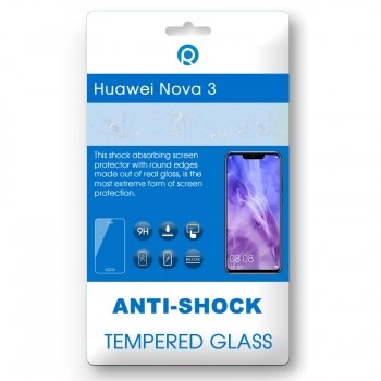 Huawei Nova 3 (PAR-LX1, PAR-LX9) Sticlă securizată 3D neagră foto