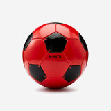 Minge Fotbal First Kick Mărimea 4 (9-12 ani) Roșu, Kipsta