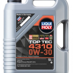 ULEI MOTOR LIQUI MOLY TOP TEC 4310 ACEA C2 (BENZINA SI DIESEL) 0W-30 5L