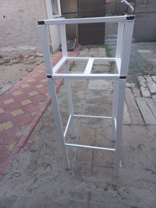 Cadru scaun metalic &icirc;nalt