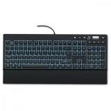 Tastatura gaming Silvercrest, taste in limba germana, iluminare fundal