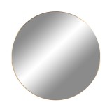 Oglindă Jersey din oțel, efect de cupru, &oslash;80 cm