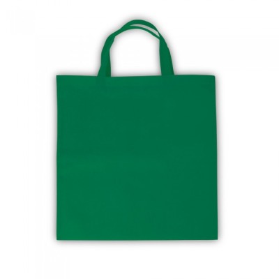Sacosa de cumparaturi din material netesut, 80 g/m2. 380 x 415 mm , verde foto