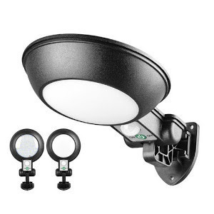 Lampa cu incarcare solara JX-166, 32 LED, senzor de miscare, Clasa De Protectie foto