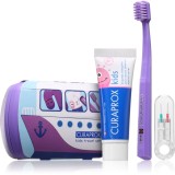 Curaprox Kids Travel Set Set de călătorii pentru dinti, limba si gingii pentru copii