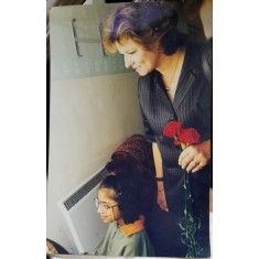Fotografie, Alteta Sa Regala Pricipesa Margareta a Romaniei la Centrul de Plasament nr.7